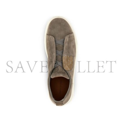 ZEGNA TRIPLE STITCH SUEDE SNEAKERS LHSOYS4667Z